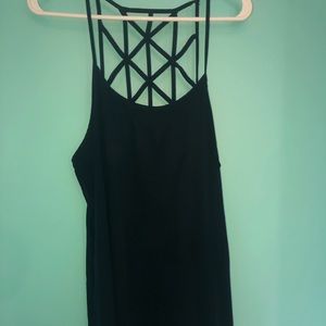 Blue shift dress
